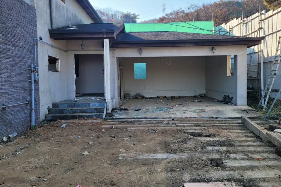 용인시 건물완파 시공사례