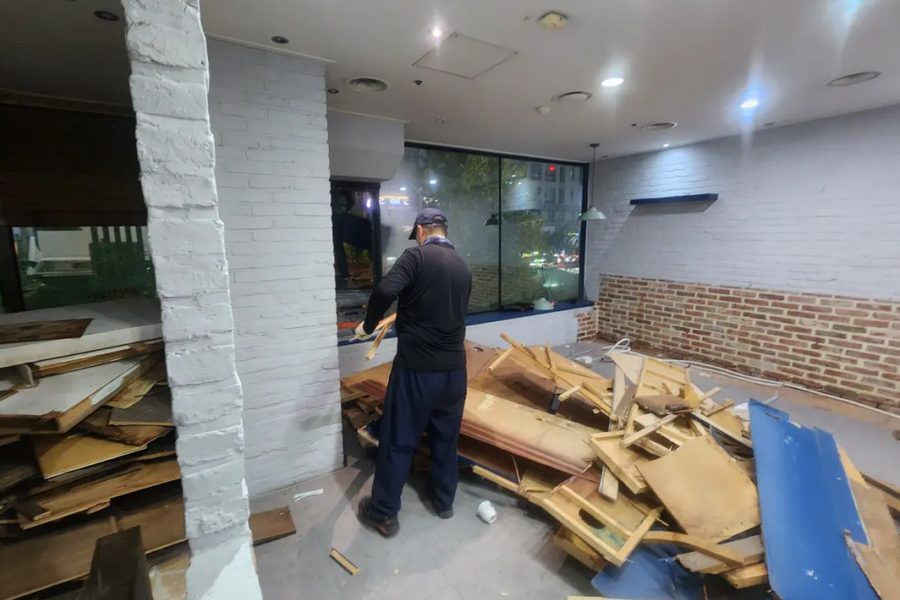 성남시 채선당(음식점) 원상복구 시공사례